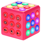 PlayRoute Brain and Memory Cube Toy | 5 Electronic Handheld Games for Kids Girls Ages 6 7 8 9 10-12 Years Old & Up | STEM Sensory Fidget Toy for Girls | Ideal Gift Idea for Kids and Teens