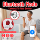 PlayRoute Megaphone Bullhorn | 30-Watt Bull Horn Plus Voice Changer for Adults 6 Different Voices | Bluetooth Enabled Loud Speaker | Multi Function Megaphone with Siren & Whistle, Record & Play