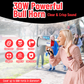PlayRoute Megaphone Bullhorn | 30-Watt Bull Horn Plus Voice Changer for Adults 6 Different Voices | Bluetooth Enabled Loud Speaker | Multi Function Megaphone with Siren & Whistle, Record & Play
